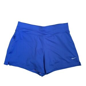 Nike Women's Vibrant Blue Athletic Shorts Size Small